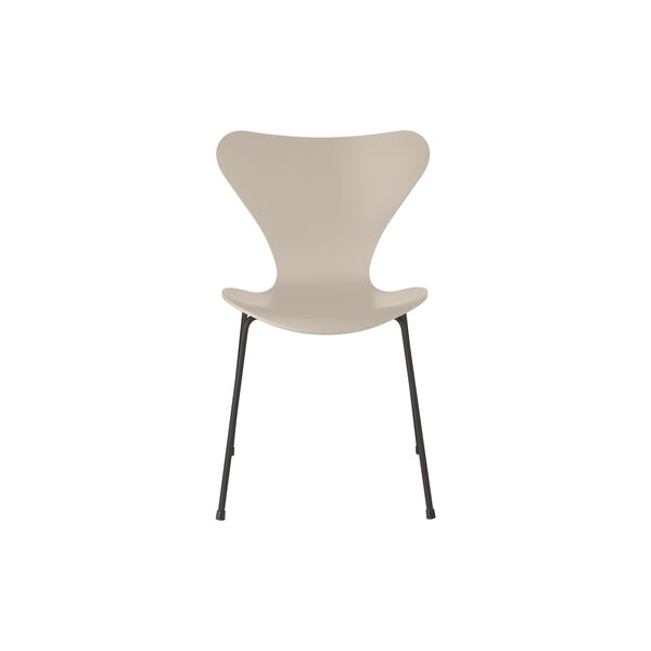 Serie 7&trade; 3107 lakkert stol, light beige/warm graphite, Fritz Hansen