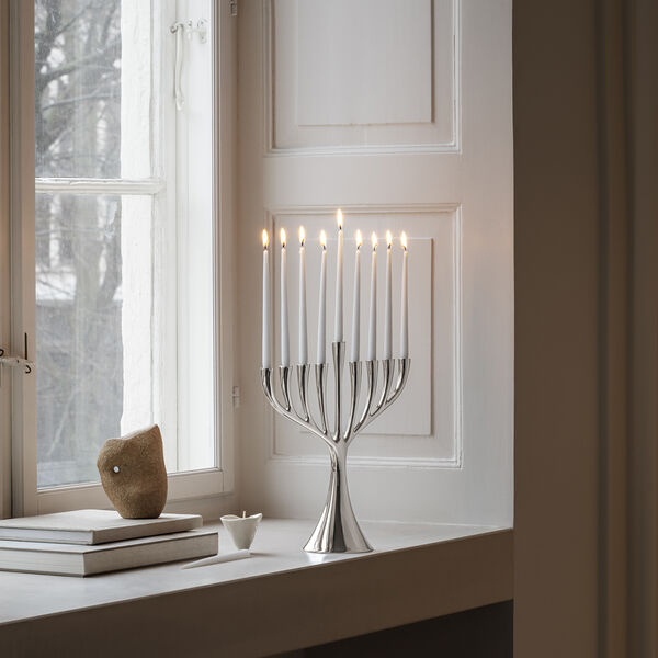Cobra Menorah lysestake, Georg Jensen