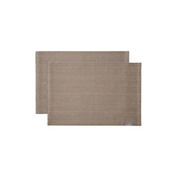 Herringbone spisebrikker, walnut, Georg Jensen Damask