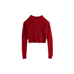 Blossom Tricot sweater, rød, ALOHAS