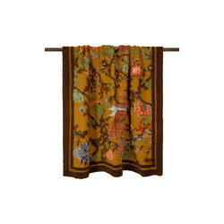 Paradisiaco pledd, mustard, Frati Home