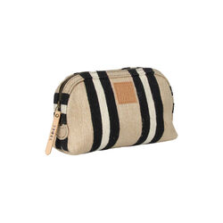 Svinkloev Cosmetic bag, jute - black, Luna Moon
