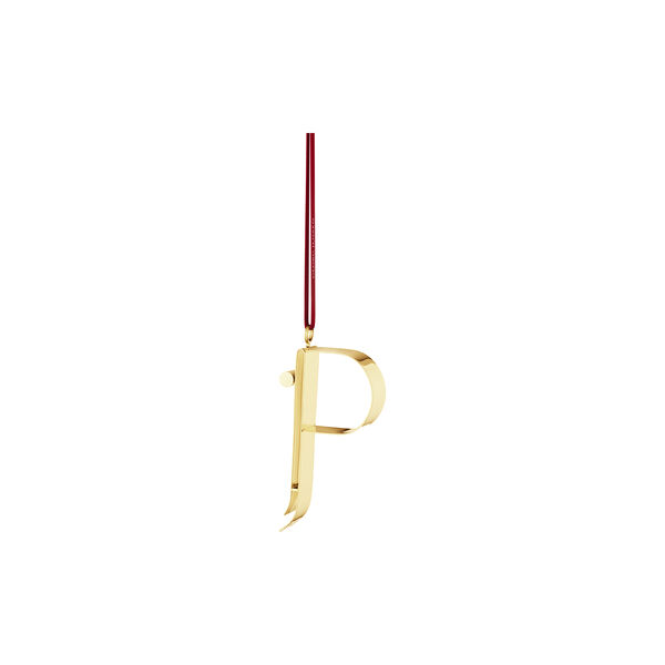 Julebokstavsornament P, Georg Jensen