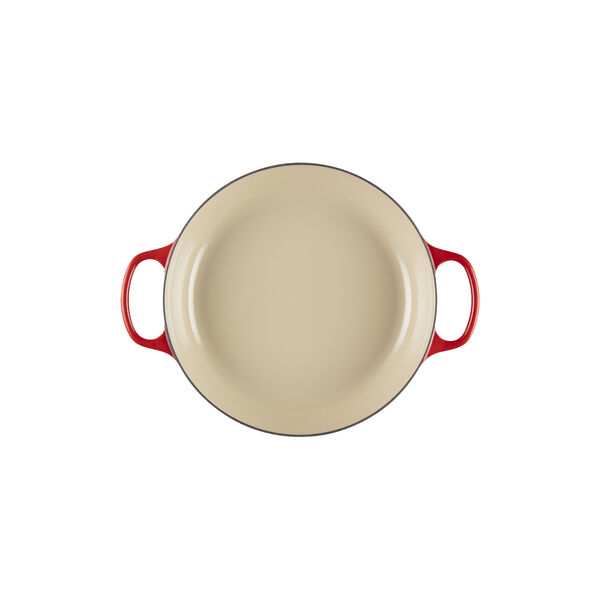 Signature st&oslash;pejern buffetgryte 30 cm, cerise, Le Creuset