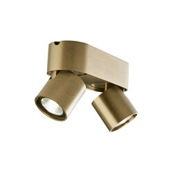 AURA C2 taklampe, brass, LIGHT-POINT