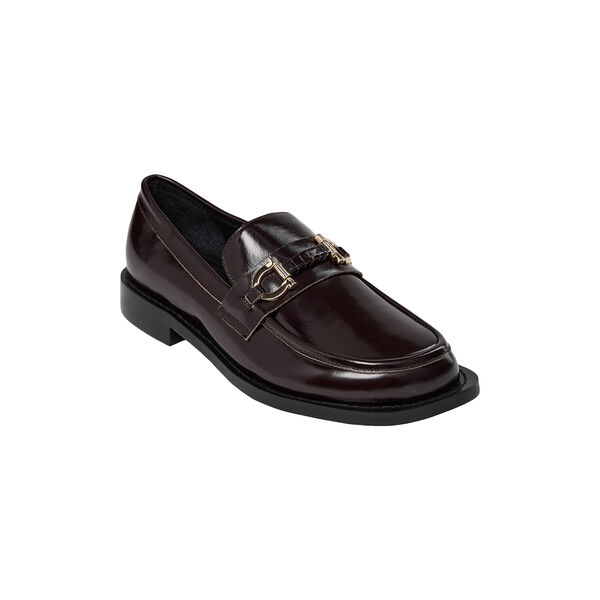 ALISASW LEATHER LOAFER, plum, Sofie Schnoor