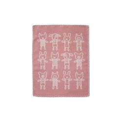 Hug koseklut, rosa, Klippan Yllefabrik