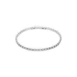 Ellera Grande Armb&aring;nd | &Oslash; 19 | Sterling s&oslash;lv/hvit, Sif Jakobs Jewellery