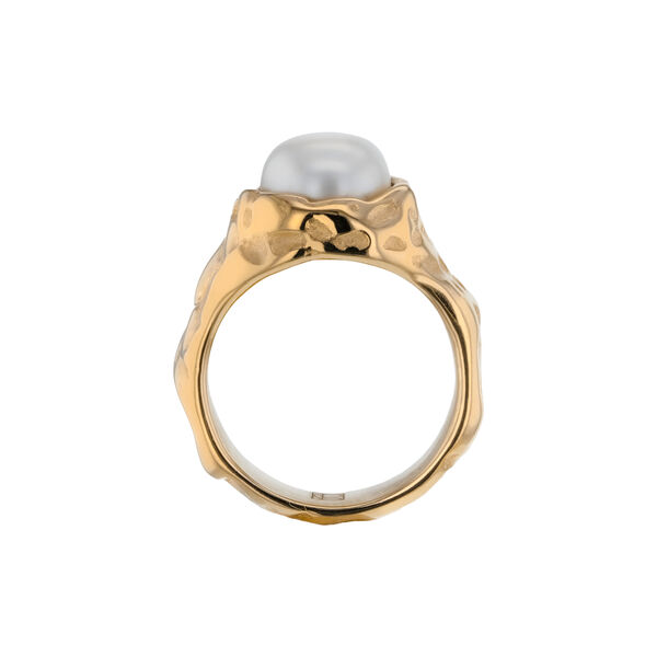 The Chunky Pearl ring, gull, CAMILLA PIHL