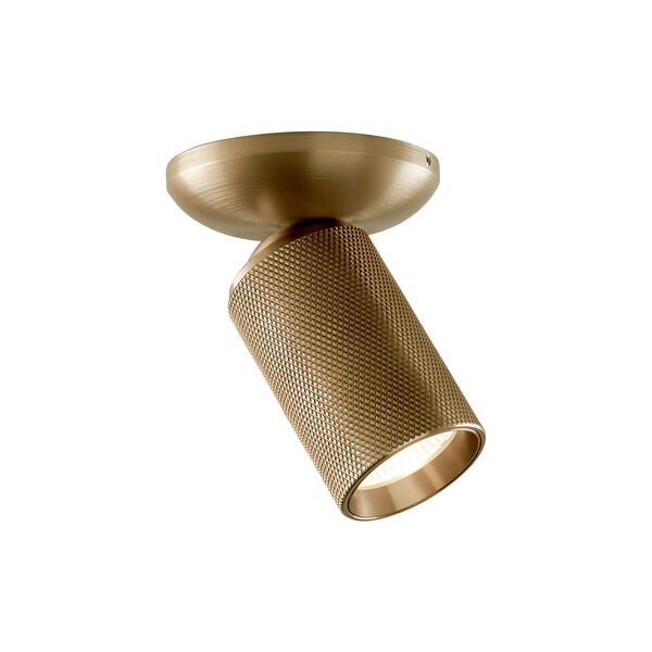 RAW 1 taklampe, brass, LIGHT-POINT