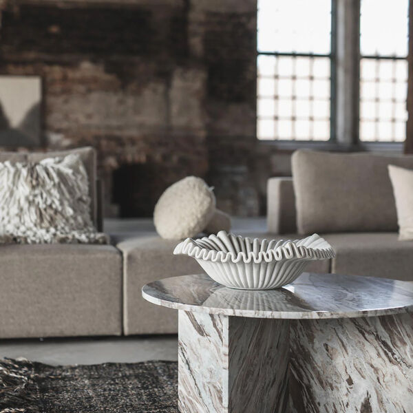 Anemone Skål, vit, Jakobsdals