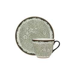 Ostindia Floris krus & tallerken, grønn, Rörstrand