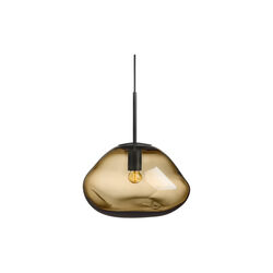 Crystal Stone 350 mm, kakao, Hadeland Glassverk