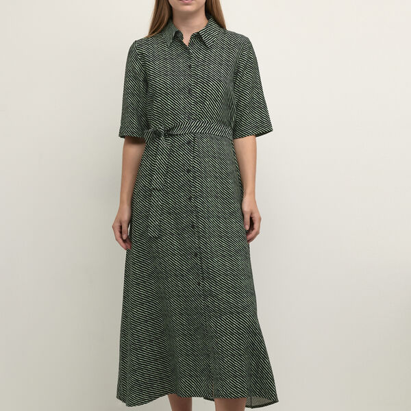 IdaKB Dress, wave stripe, Karen by Simonsen