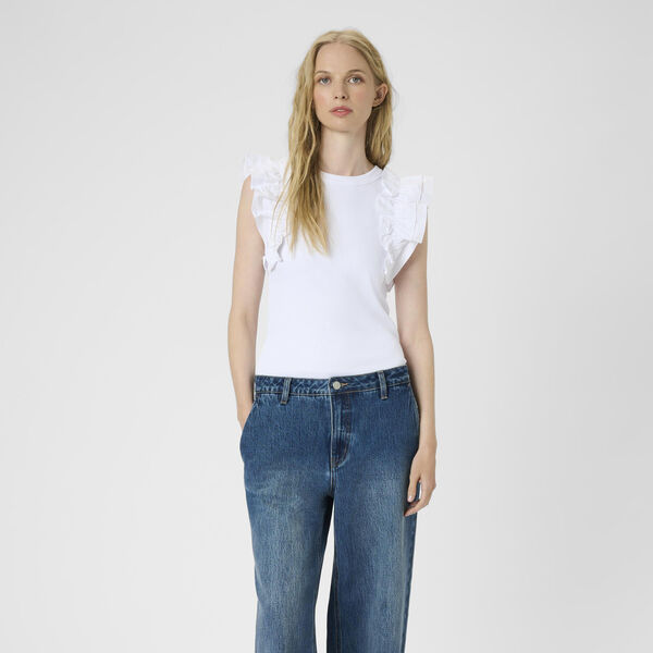OdaKB Tank, bright white, Karen by Simonsen