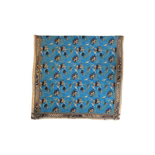 Peony skjerf, blue, Bella Ballou