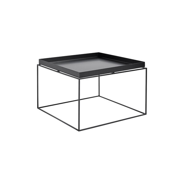 Tray Table kaffebord, black Tray Table kaffebord, black, HAY