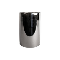 Electric vase/telysholder, silver