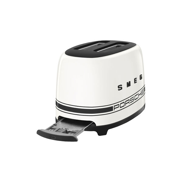 Porsche x Smeg Brødrister 2 skiver, carrara white, Smeg