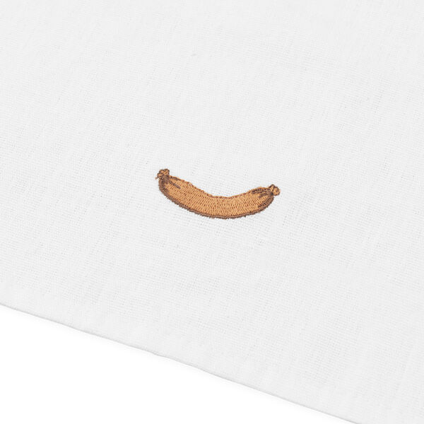 Yummy Tea Towel, sausage, Normann Copenhagen