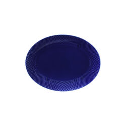 Rhombe Color oval serveringsfat, mørk blå