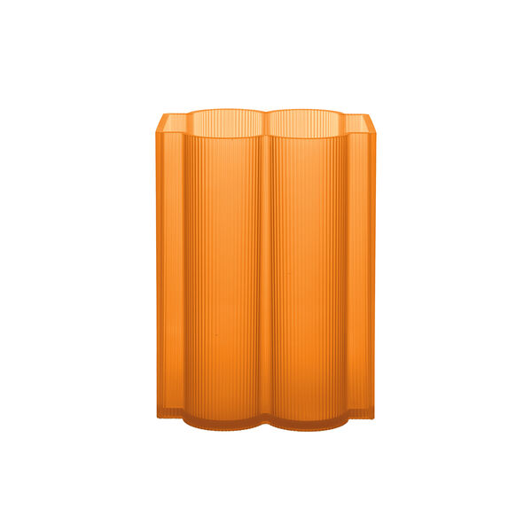 OKRA vase S, orange, Kartell