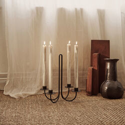 Dryp Stearinlys 2 stk., beige, Ferm Living