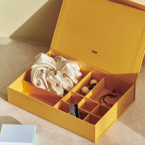 Colour Storage smykkeskrin, egg yolk Colour Storage smykkeskrin, egg yolk, HAY
