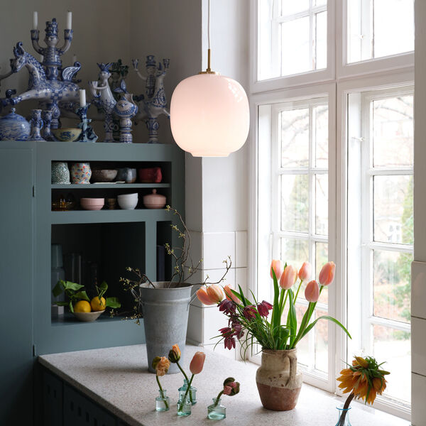 VL45 Radiohus Pale Rose Taklampe, Louis Poulsen