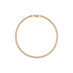 Pearl Tennis Bracelet, pale gold, Orelia