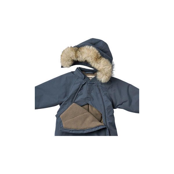 Snowsuit Nickie, 1292 greyblue, Wheat