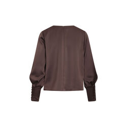Kirstine Blouse, black coffee, Urban Pioneers