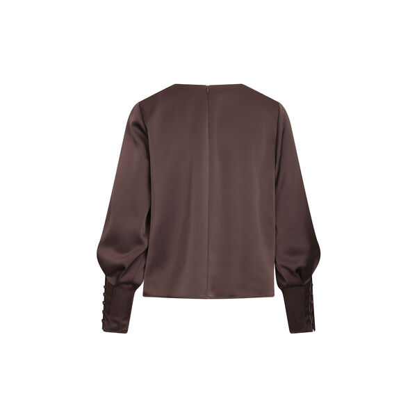 Kirstine Blouse, black coffee, Urban Pioneers