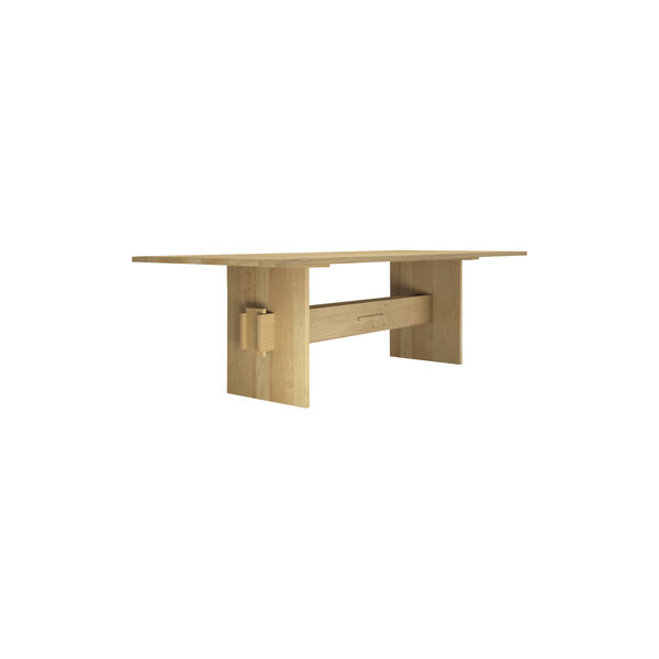 JEPPE UTZON TABLE #2, soap treated oak, DK3