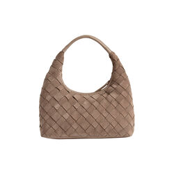 HaymaMBG Handbag Sue. Weave, mocha mousse, Markberg