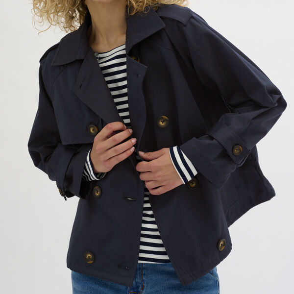 MiraMW Short Trenchcoat, total eclipse, My Essential Wardrobe