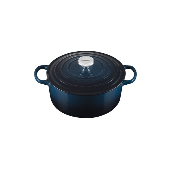 Signature rund gryte &Oslash; 26 cm, nuit, Le Creuset