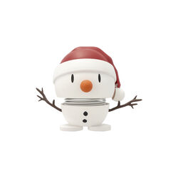 Soft Santa Snowman S, hvit, Hoptimist