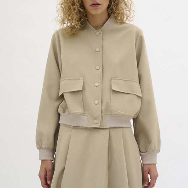 MeganMW Bomber Jacket, crockery, My Essential Wardrobe