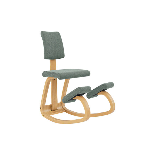 Variable&trade; Plus, green re-wool 868/light brown wood, Varier Furniture