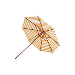 Messina Umbrella &Oslash;270, golden yellow stripe, Fritz Hansen