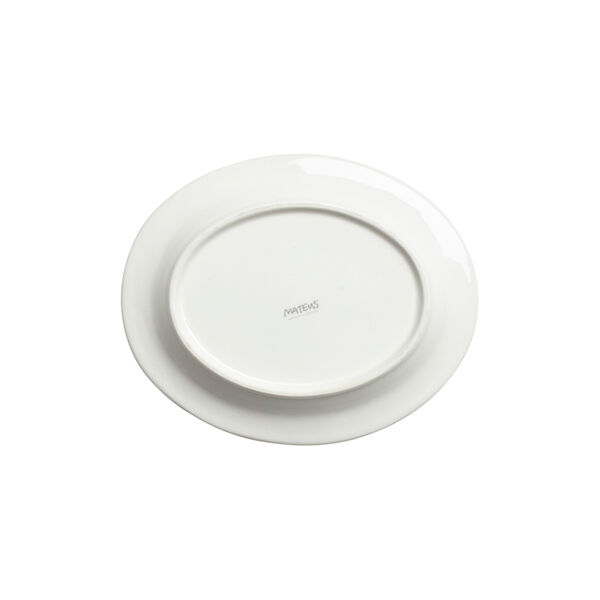 Bubbles tallerken 20x16 cm, light blue, Mateus