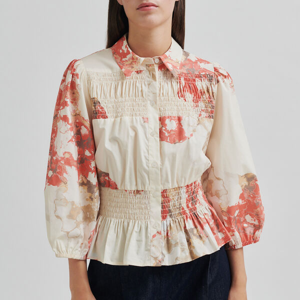 Sirmione Shirt, spiced coral, Second Female