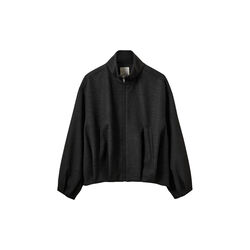BECKYSW SUTING BOMBER JACKET, 8008 dark grey, Sofie Schnoor