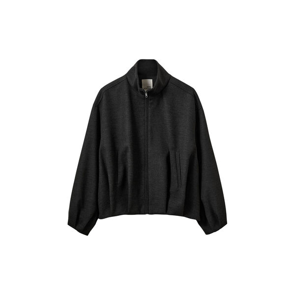 BECKYSW SUTING BOMBER JACKET, 8008 dark grey, Sofie Schnoor