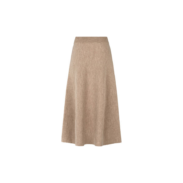 Mantra knit skirt, sand melange, PBO