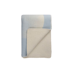 MOON Pledd, crescent blue, Røros Tweed