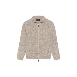 MAblimey Z Heritage Knit Cardigan, eggnog, Matinique