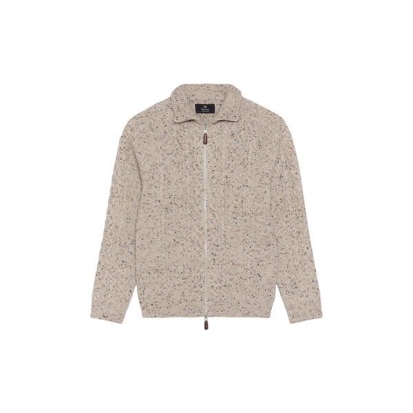 MAblimey Z Heritage Knit Cardigan, eggnog, Matinique