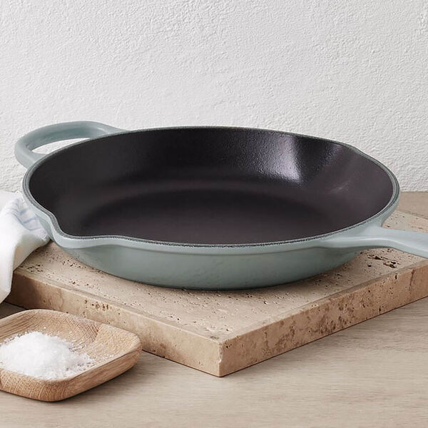 Signature st&oslash;pejern stekepanne &Oslash; 23 cm, havsalt, Le Creuset